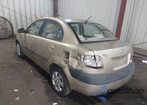 2007 Kia Rio Lx z USA, uszkodzony, nr VIN KNADE123876240224